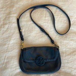 Leather crossbody Tory Burch bag